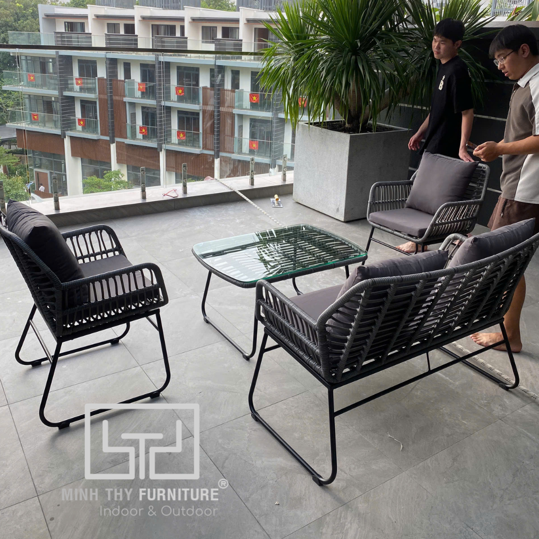 Cách chọn bộ sofa mây nhựa phù hợp Cách chọn bộ sofa mây nhựa phù hợp