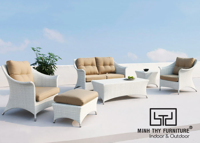 Sofa mây nhựa cao cấp MT161 của Minh Thy Furniture