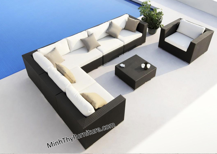 Sofa MT131 - Sản phẩm ngoại thất mây nhựa Minh Thy