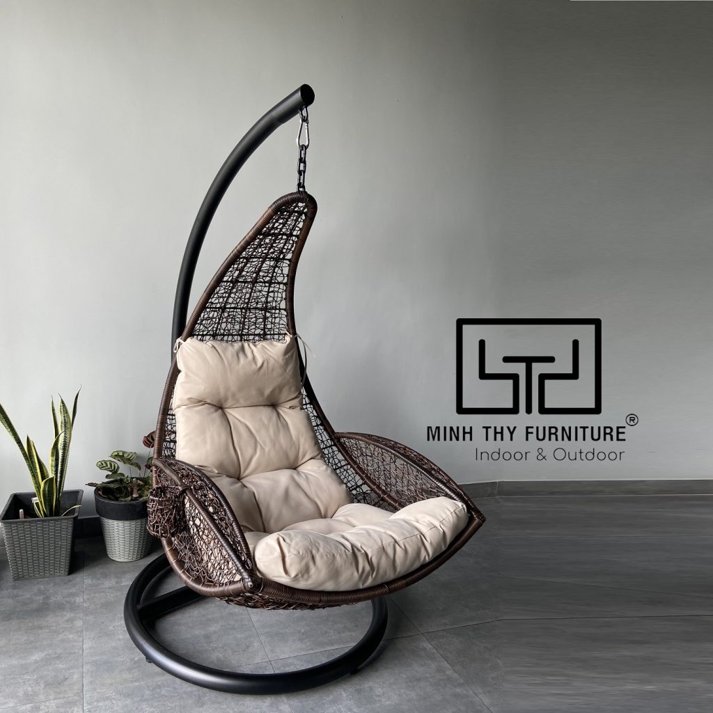 Thiết kế ngồi nghỉ ngơi dễ chịu của ghế xích đu MT930