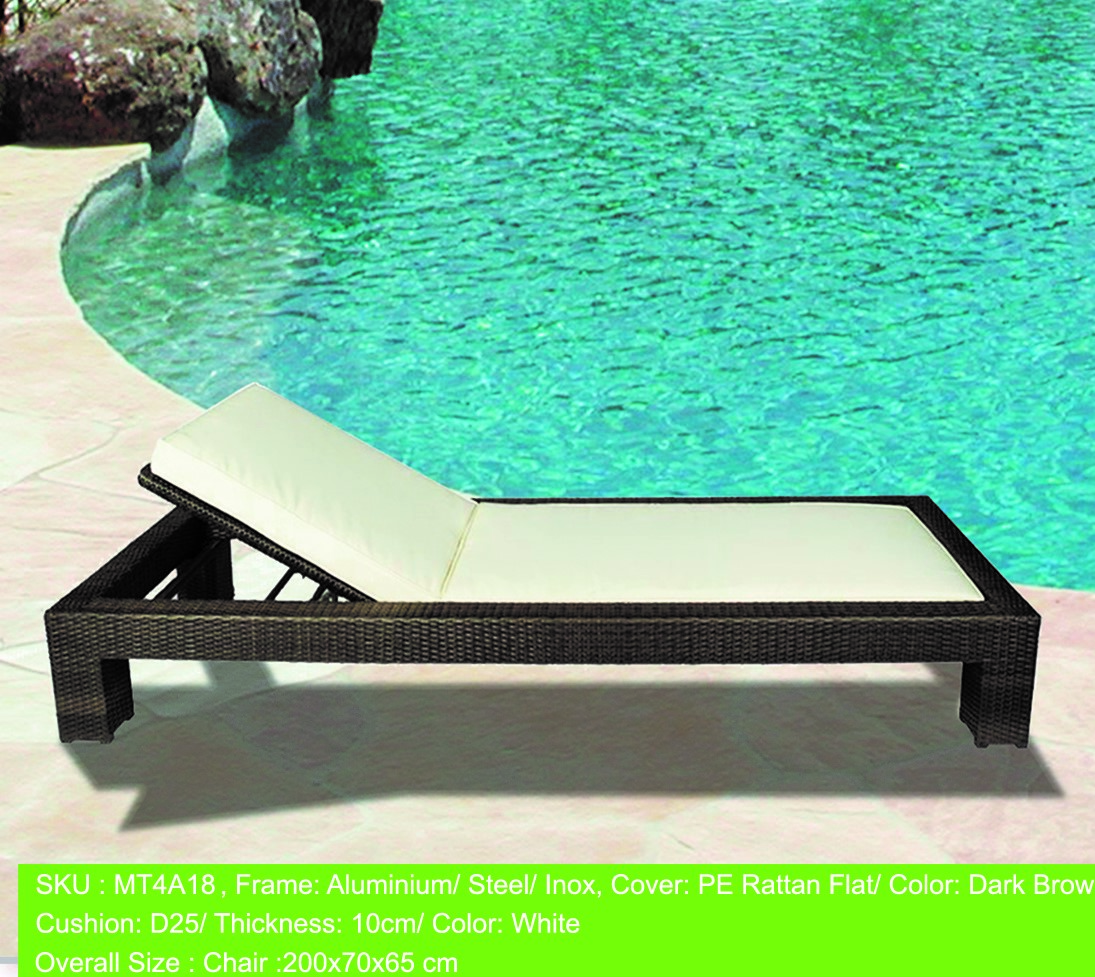 Sản xuất khung nhôm cho mẫu giường tắm nắng MT4A18 tại xưởng cơ khí Minh Thy Furniture