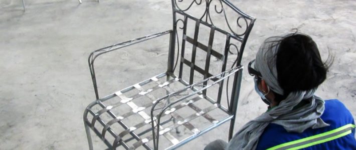 Video sản xuất ghế sắt nghệ thuật tại xưởng cơ khí Minh Thy Furniture