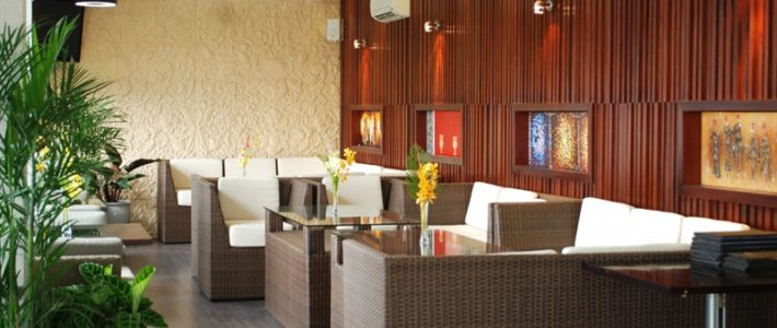 Bàn ghế mây cafe Minh Thy Furniture cung cấp cho Nhà hàng Sun Ocean - Đà Nẵng