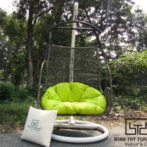 Xích đu nhựa giả mây MT943