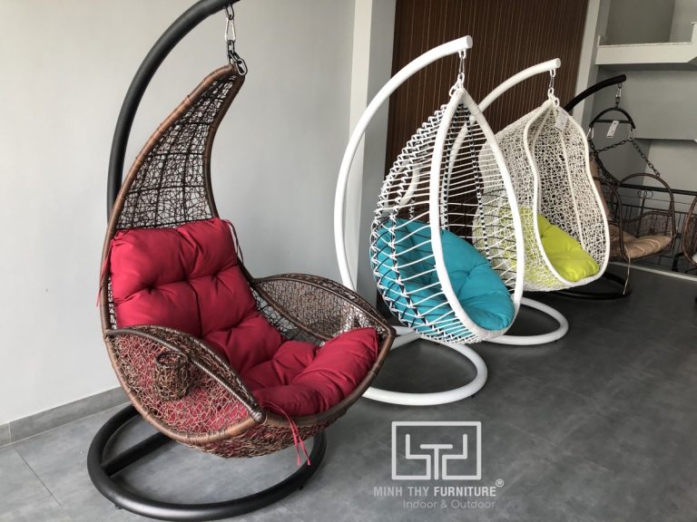 Những lưu ý khi mua sắm ghế xích đu treo mây nhựa