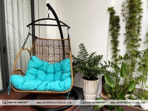 Xích đu nhựa giả mây MT943