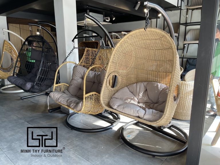 Những chiếc xích đu nhựa giả mây được yêu thích tại xichdu.com của Minh Thy Furniture