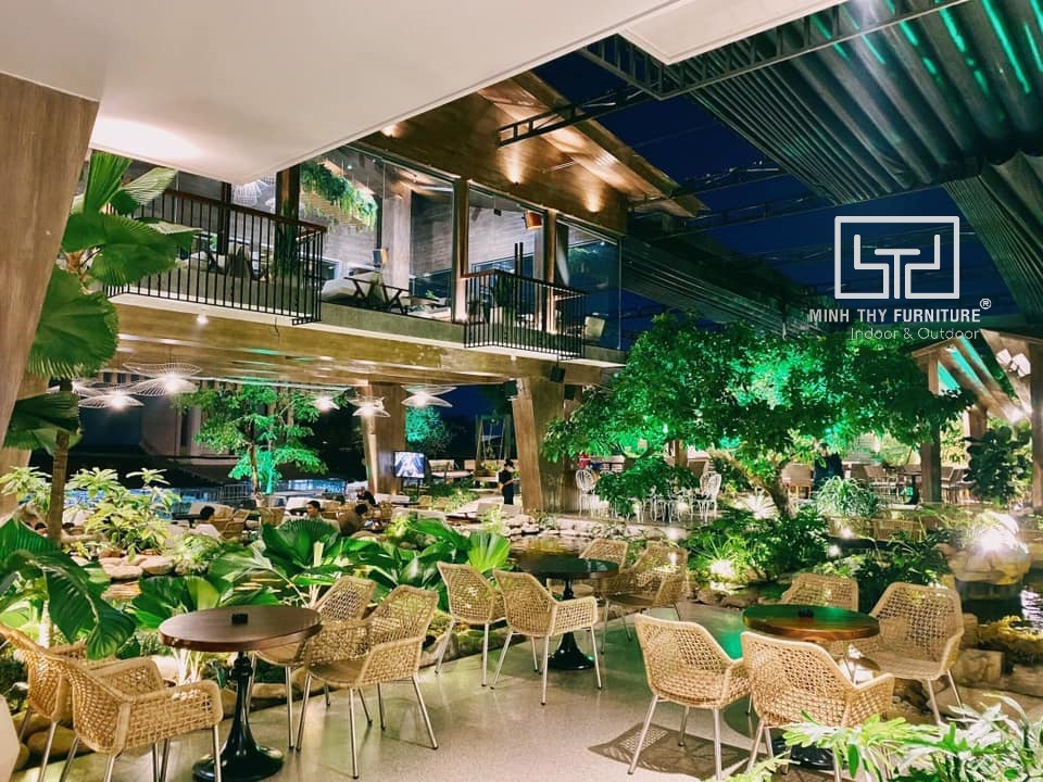 Minh Thy Furniture cung cấp ghế ngoài trời cho dự án quán cafe